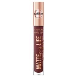 Liquid matte lipstick Matte My Life nr. 12 Black cherry Fashion Make Up