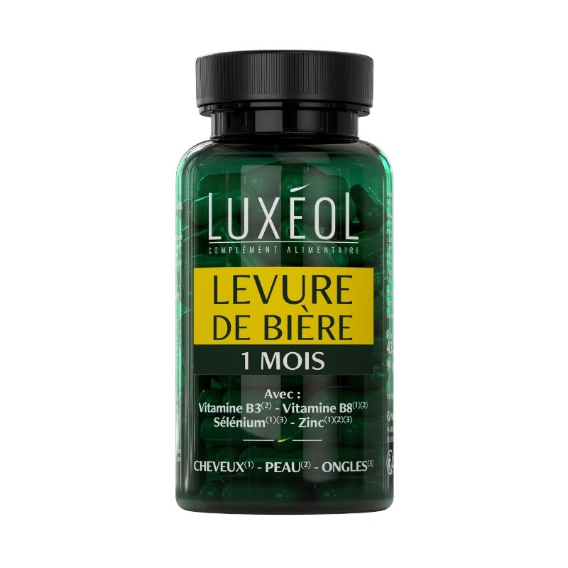 Levure de bière revivifiable Luxéol 90 capsules