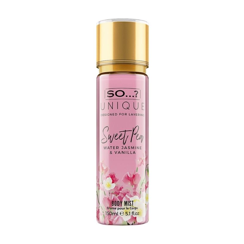 Bruma para o corpo So…? Unique Sweet Pea 150ml
