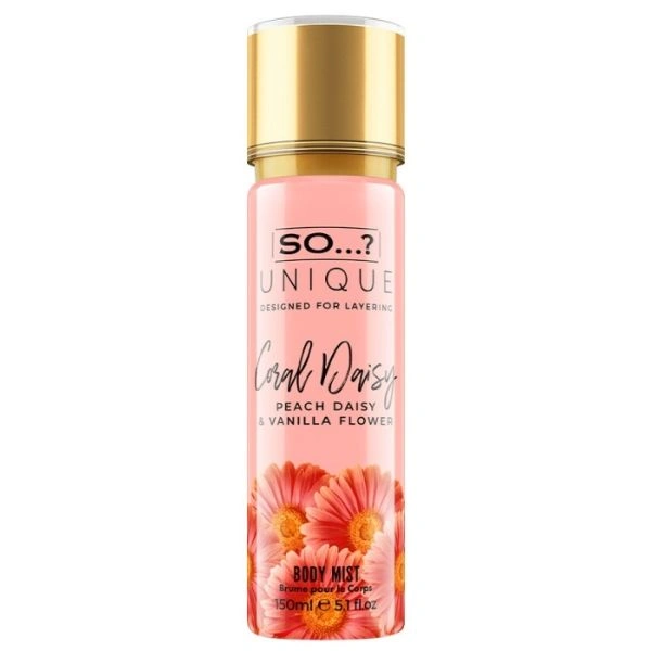 Brume pour le corps So…? Unique Coral Daisy 150ml