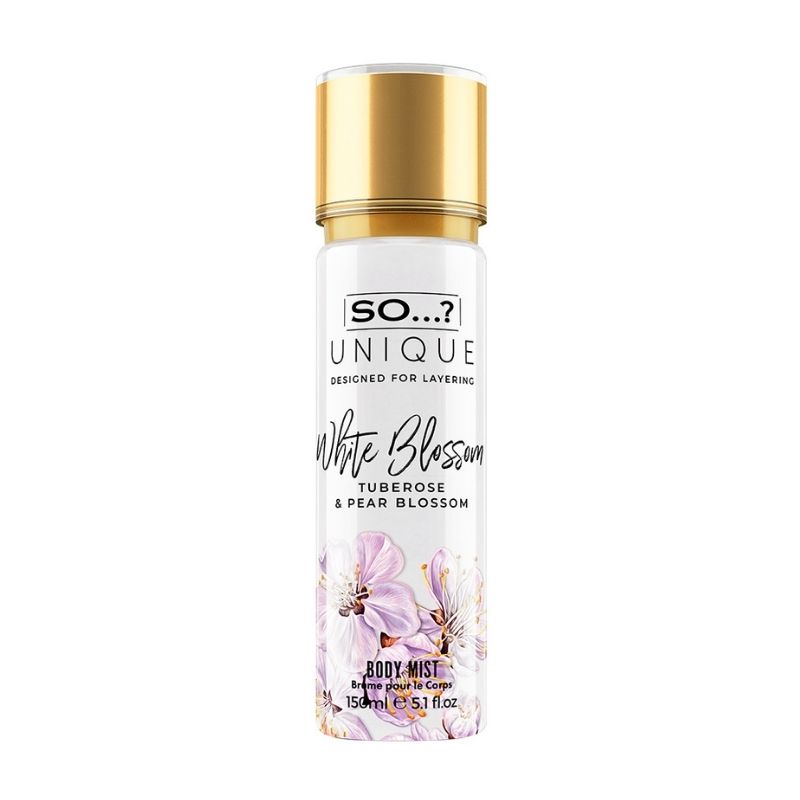 Mist voor het lichaam So…? Unieke Witte Bloesem 150ml