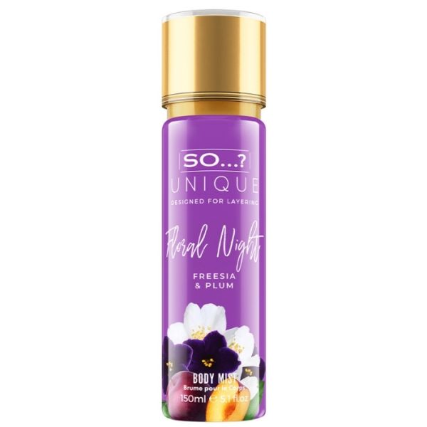 Bruma para o corpo So…? Unique Floral Nights 150ml Bruma para o corpo So…? Unique Floral Nights 150ml