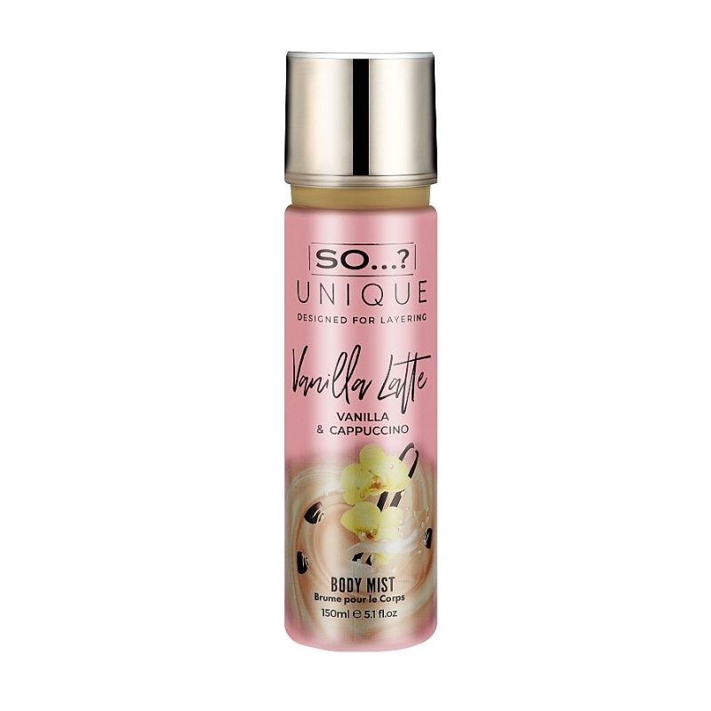 Mist voor het lichaam So…? Unieke Vanille Latte 150ml