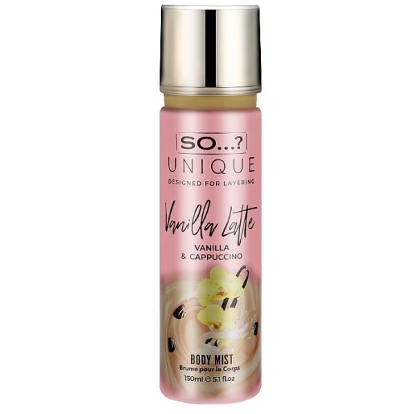Mist voor het lichaam So…? Unieke Vanille Latte 150ml Mist voor het lichaam So…? Unieke Vanille Latte 150ml