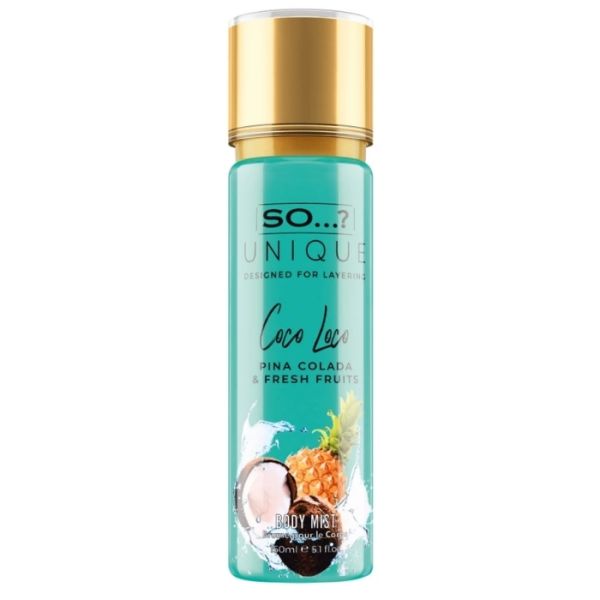 Bruma para o corpo So…? Unique Coco Loco 150ml Bruma para o corpo So…? Unique Coco Loco 150ml