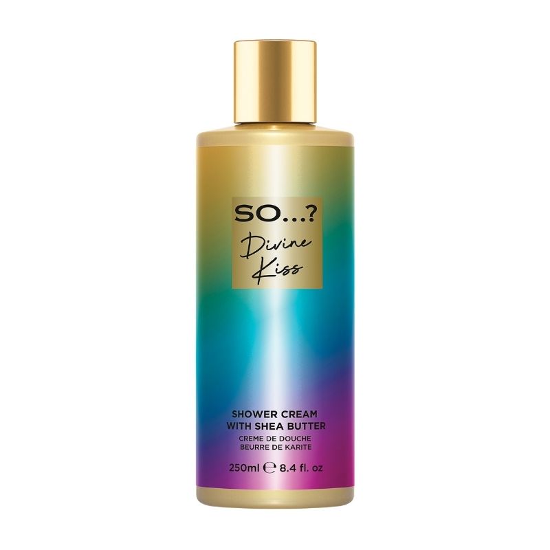 Creme de banho manteiga de karité So...? You Divine Kiss 250ml