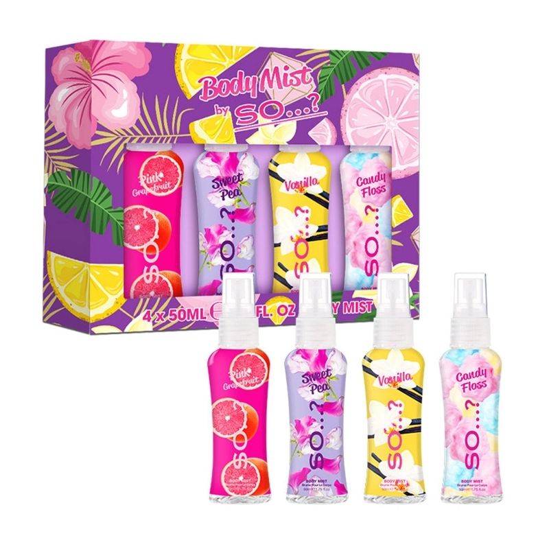 Body mist set By So…? 4 x 50ml