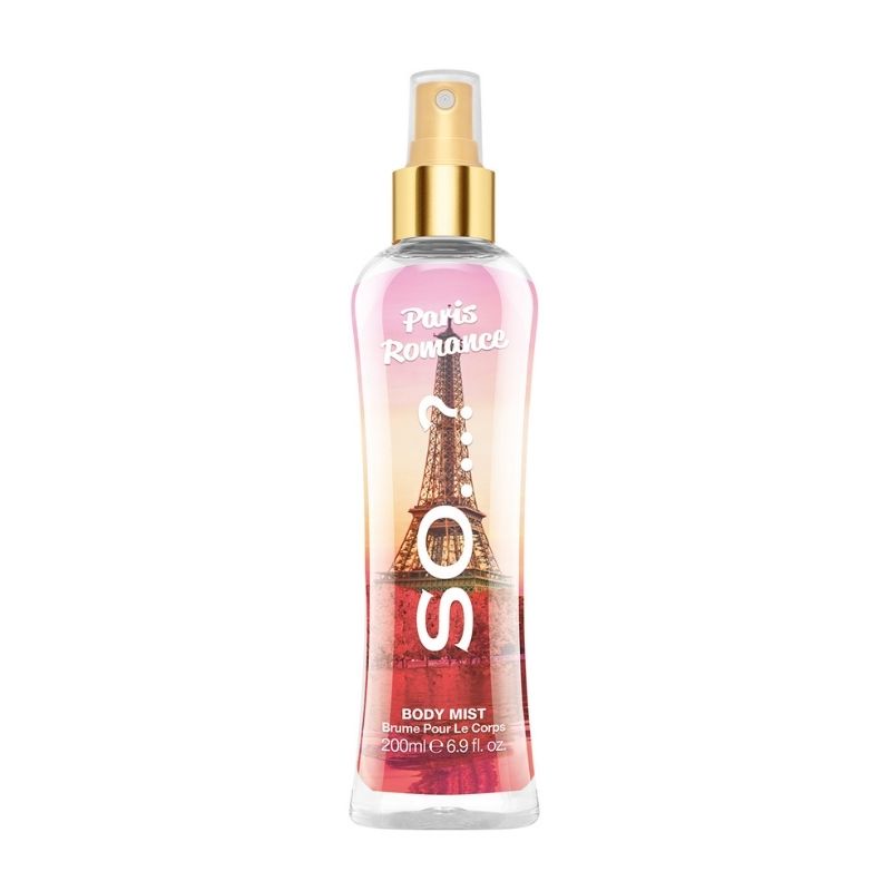 Bruma para o corpo So…? Escapes Paris Romance 200ml