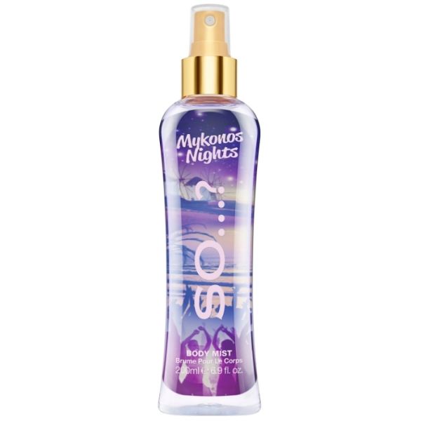 Bruma para o corpo So…? Escapes Mykonos Nights 200ml Bruma para o corpo So…? Escapes Mykonos Nights 200ml