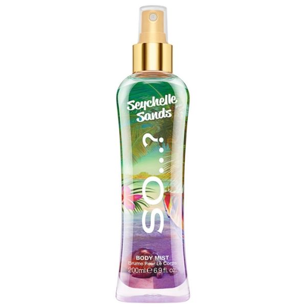Bruma para o corpo So…? Escapes Seychelle Sands 200ml Bruma para o corpo So…? Escapes Seychelle Sands 200ml