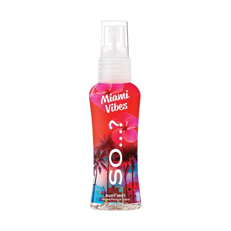 Mist voor het lichaam So…? Escapes Miami Vibes 50ml