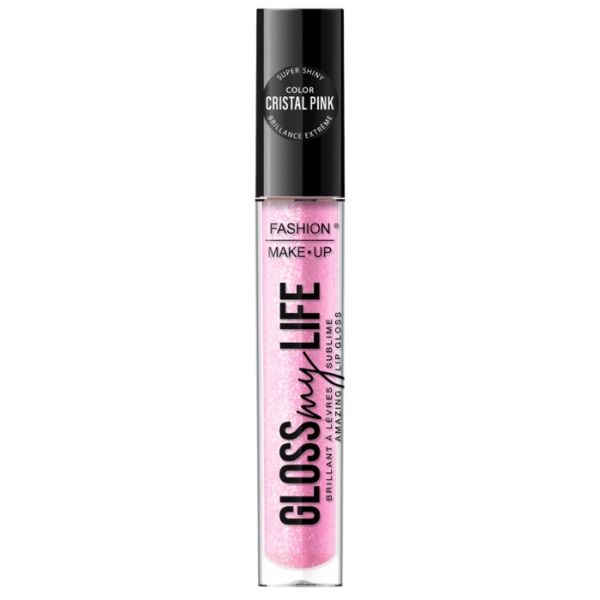 Gloss labial Gloss My Life n°08 Cristal Pink Fashion Make Up Gloss labial Gloss My Life n°08 Cristal Pink Fashion Make Up