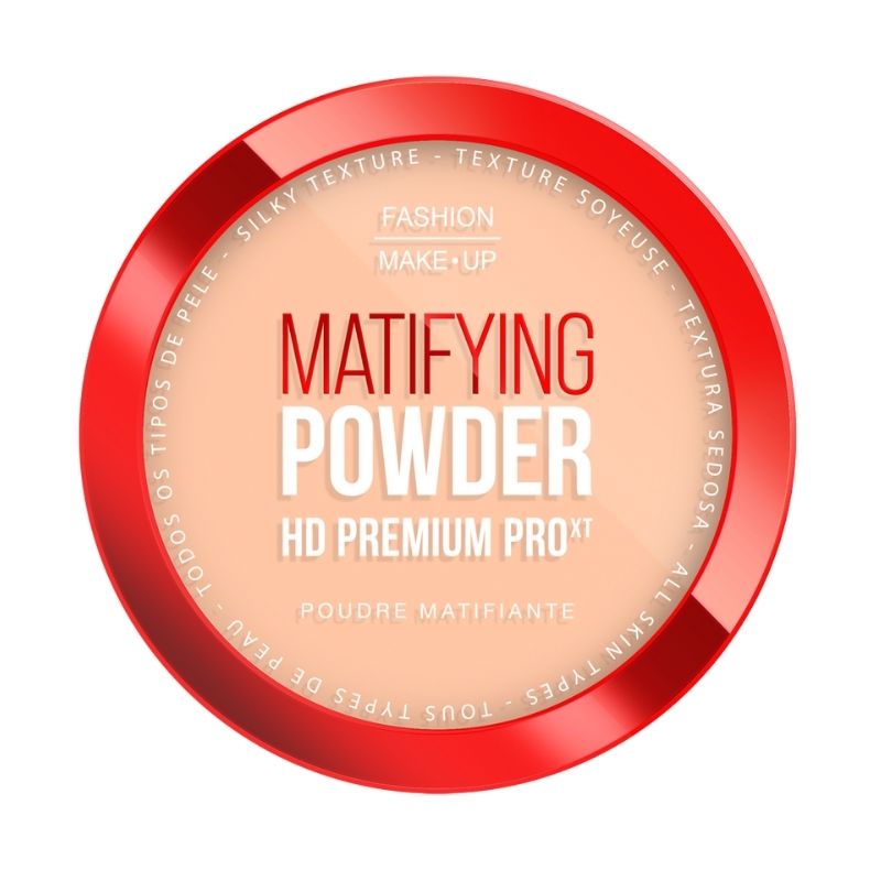 Poreferende HD Premium Pro poeder nr. 02 Licht Beige Fashion Make Up