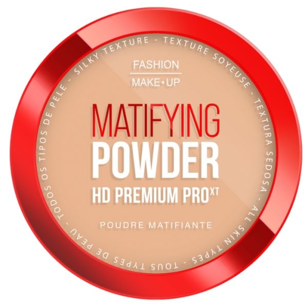 Pó matificante HD Premium Pro n°03 Bege Creme Fashion Make Up Pó matificante HD Premium Pro n°03 Bege Creme Fashion Make Up