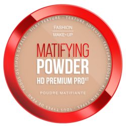 Pó matificante HD Premium Pro n°05 Areia Dourada Fashion Make Up