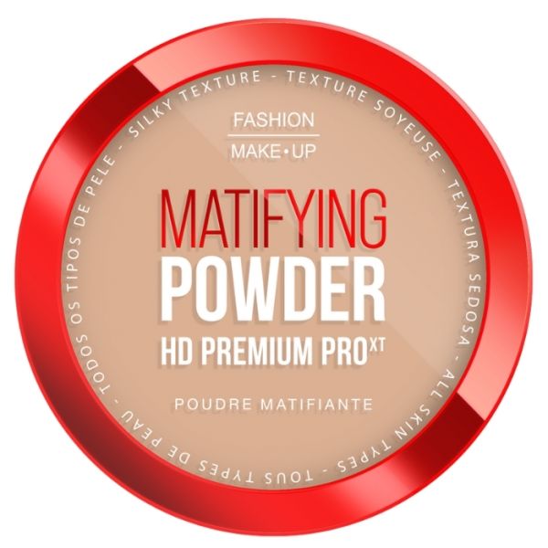 Pó matificante HD Premium Pro n°05 Areia Dourada Fashion Make Up Pó matificante HD Premium Pro n°05 Areia Dourada Fashion Make Up