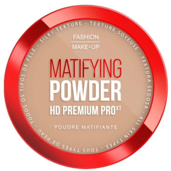 Pó matificante HD Premium Pro n°06 Mel Quente Fashion Make Up Pó matificante HD Premium Pro n°06 Mel Quente Fashion Make Up