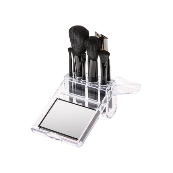 Set penseel met spiegel Fashion Make Up Set penseel met spiegel Fashion Make Up