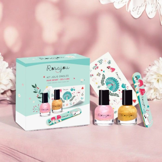 Kit Jolis Unhas Magic x Chéri Rosajou