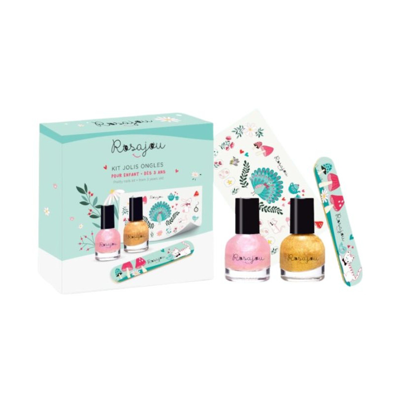Kit Jolis Unhas Magic x Chéri Rosajou