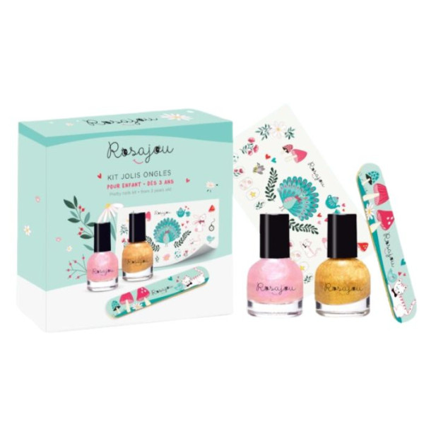 Kit Jolis Unhas Magic x Chéri Rosajou Kit Jolis Unhas Magic x Chéri Rosajou