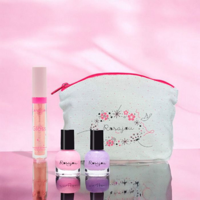 Trousse Gloss Ballerina e 2 vernizes Rosajou