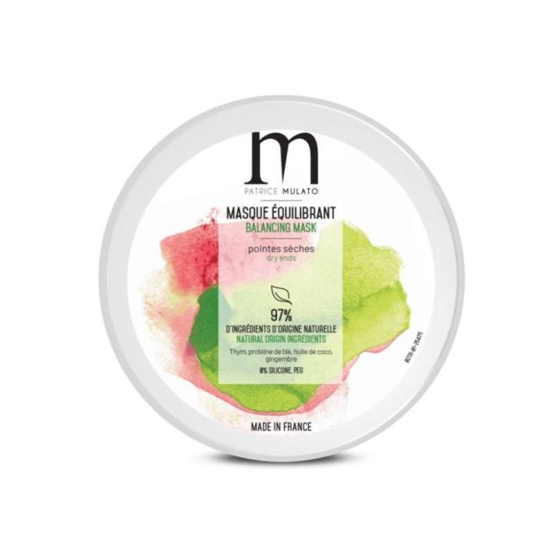 Balancerende masker voor vette wortels en droge punten Mulato 200ml