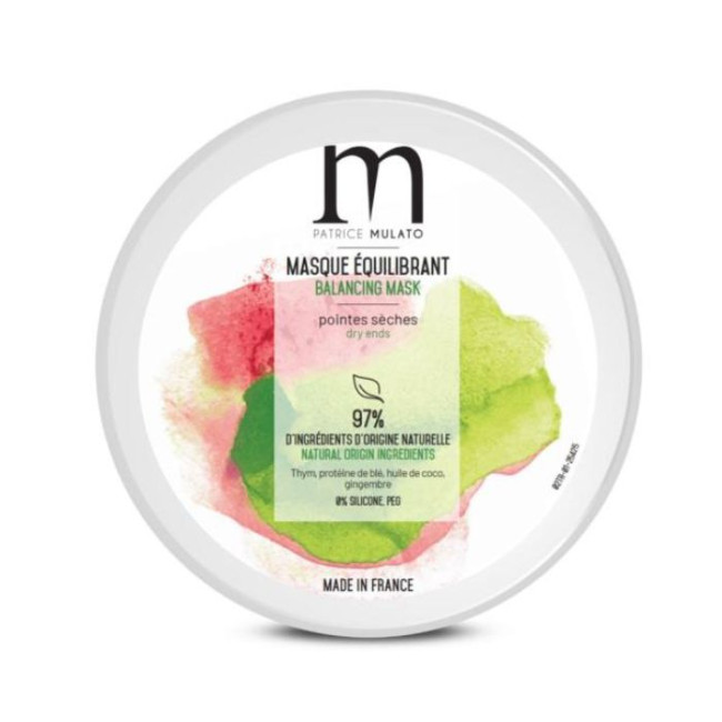 Balancerende masker voor vette wortels en droge punten Mulato 200ml