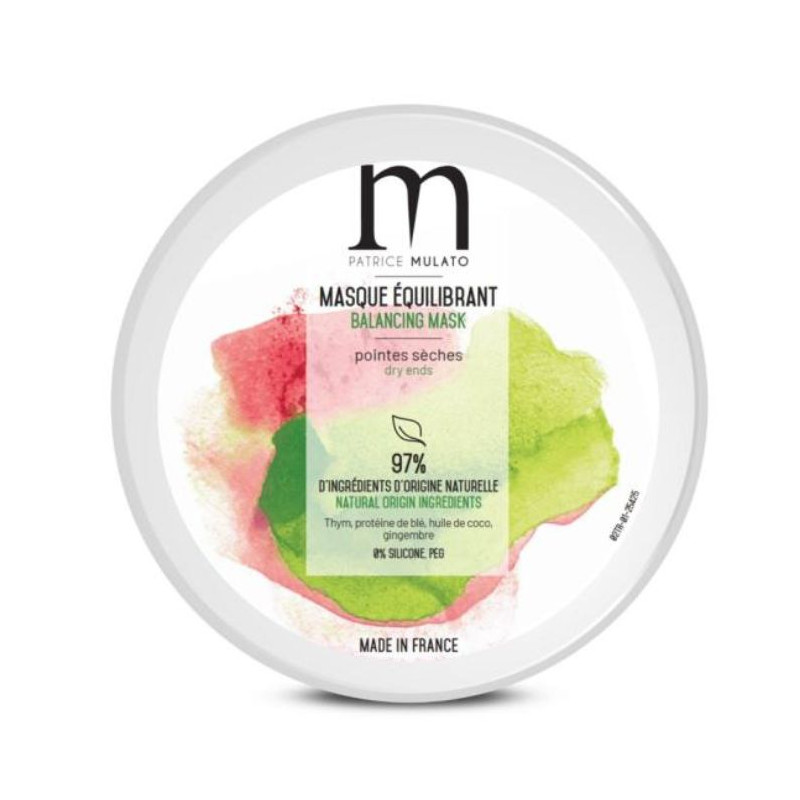 Balancerend masker voor vette wortels en droge punten Mulato 500ml