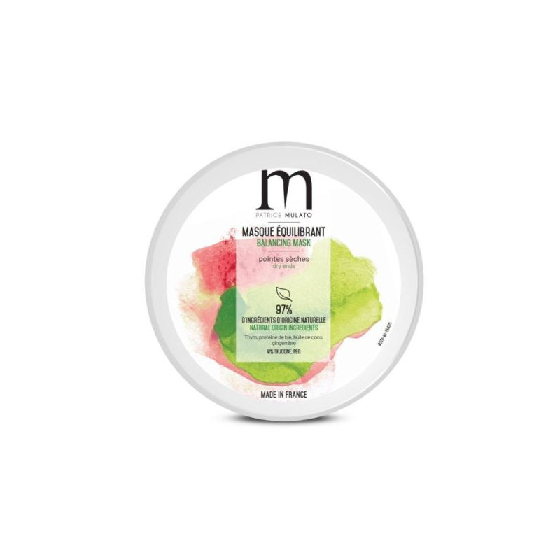 Masque equilibrante raízes oleosas pontas secas Mulato 50ml