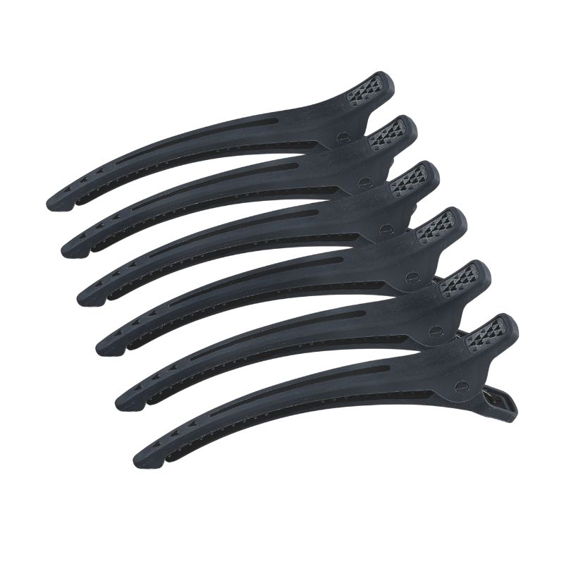 Pinças Colorproof Noir 6pcs Sibel