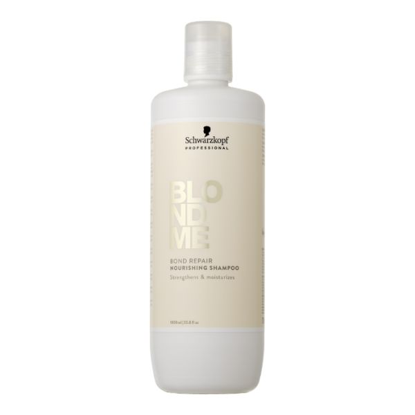 Voedende Shampoo BlondMe Bond Repair Schwarzkopf 1000ml Voedende Shampoo BlondMe Bond Repair Schwarzkopf 1000ml