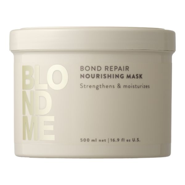 Nutritieve Masker BlondMe Bond Repair Schwarzkopf 500ml Nutritieve Masker BlondMe Bond Repair Schwarzkopf 500ml