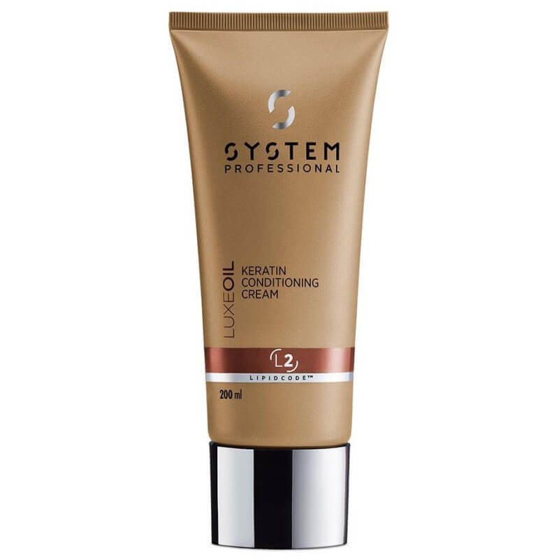 Condicionador protetor de queratina L2 System Professional LuxeOil200ml