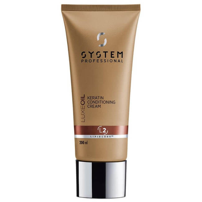 Condicionador protetor de queratina L2 System Professional LuxeOil200ml