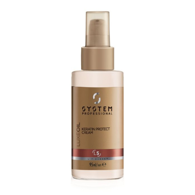 Pack cabello normal a fino + crema de protección LuxeOil System Professional