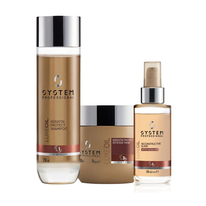 Routine für dickes Haar LuxeOil System Professional