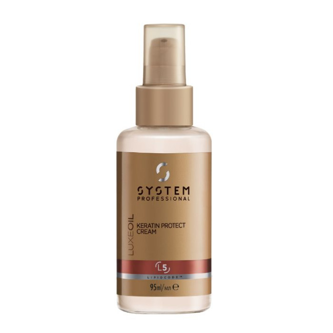 Pack cheveux épais + crème de protection LuxeOil System Professional