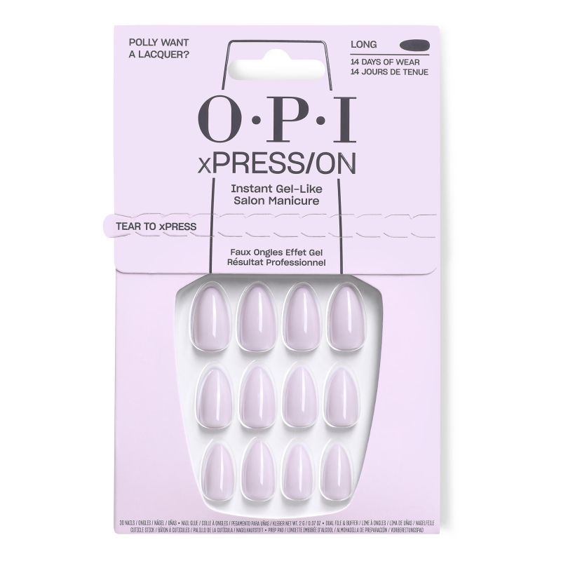 OPI Neppolish xPRESS/ON OPI'm Dreaming Polly Want a Lacquer?