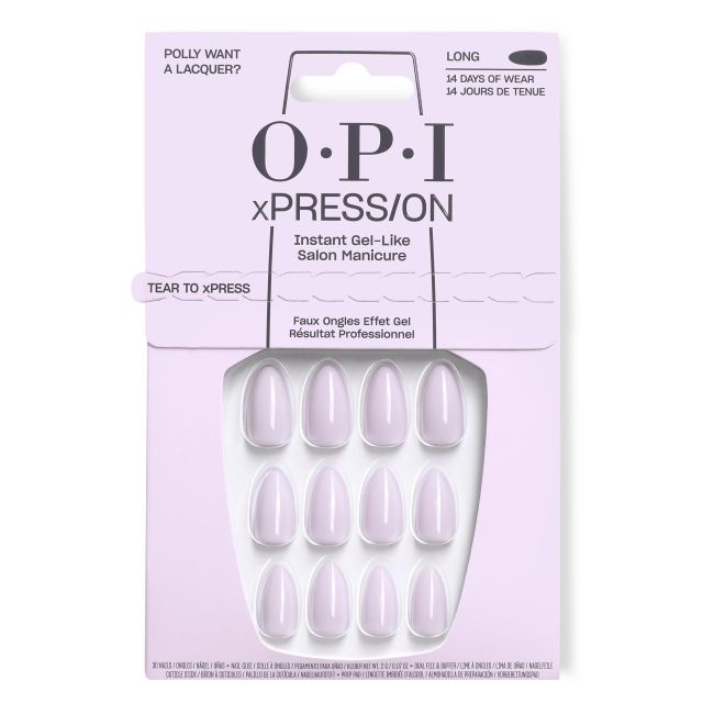 OPI Neppolish xPRESS/ON OPI'm Dreaming Polly Want a Lacquer?