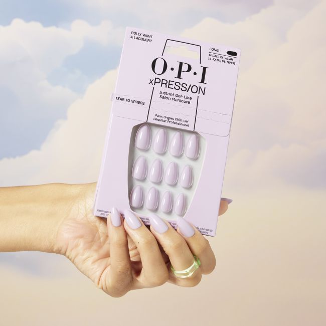 OPI Neppolish xPRESS/ON OPI'm Dreaming Polly Want a Lacquer?