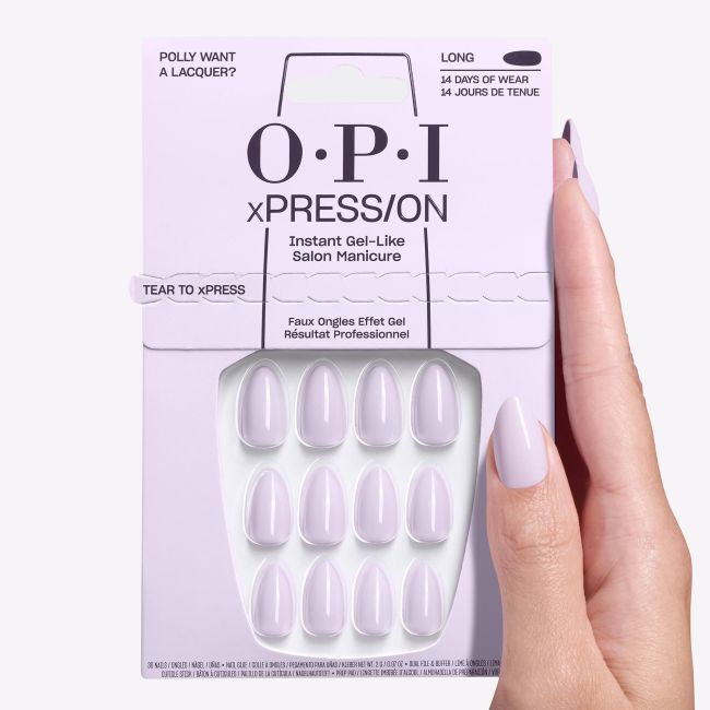 OPI Neppolish xPRESS/ON OPI'm Dreaming Polly Want a Lacquer?