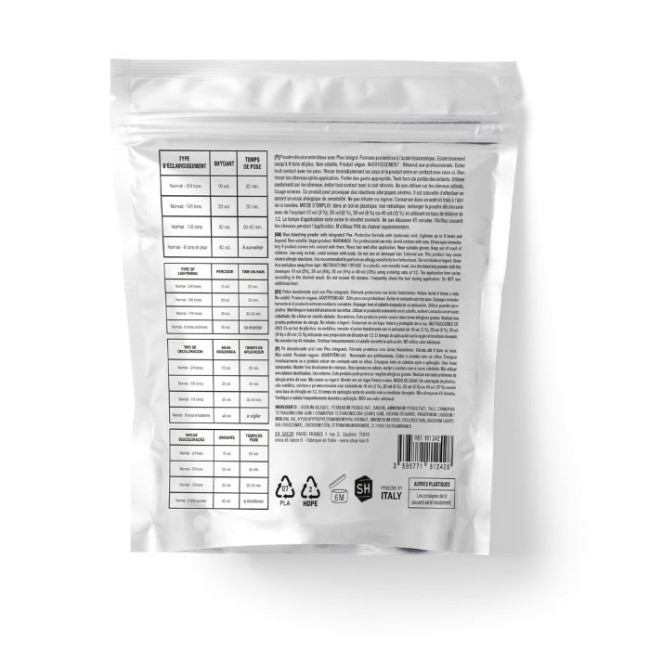 Pó descolorante azul 8 + decoplin Formul Pro 500G