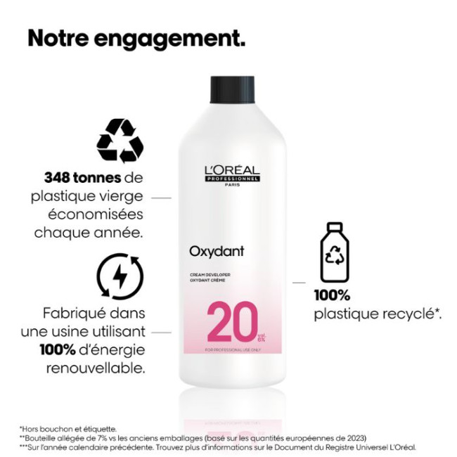 Oxidationsmittel L'Oréal Professionnel 20V 1L
