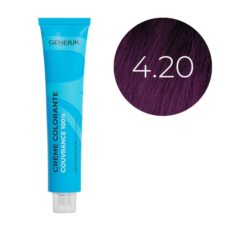Oxidation hair color 4.20 Générik 100ml