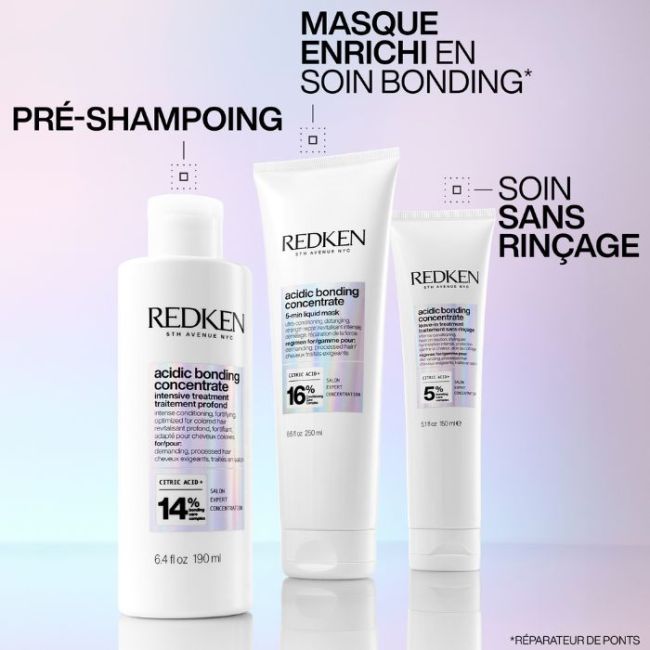 Zonder uitspoelen Acidic Bonding Concentrate Redken 150ML