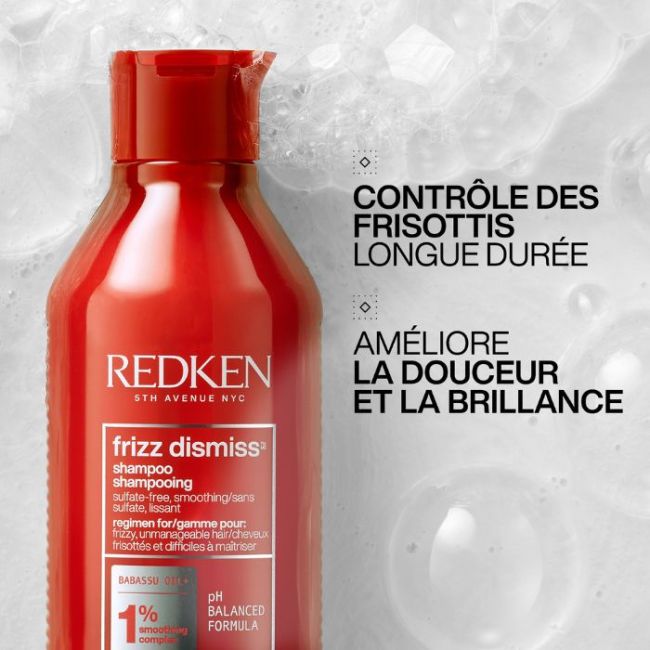 Shampoo tegen pluizig haar Frizz Dismiss Redken 300ML