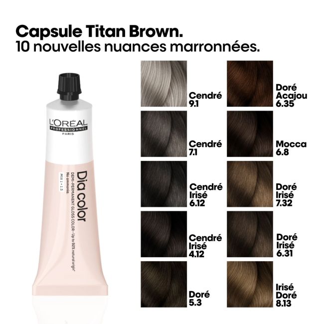 Semi-permanente kleur DIA COLOR 7.32 L'Oréal Professionnel 60ml