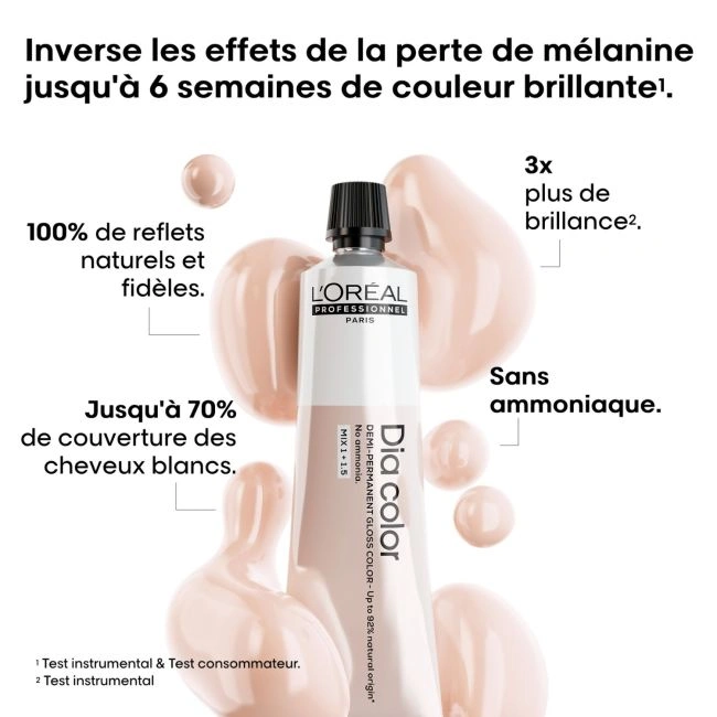 Coloration semi-permanente DIA COLOR 4.12 L'Oréal Professionnel 60ml