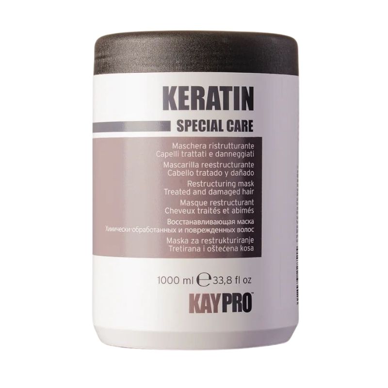 Máscara de Queratina para cabelos indisciplinados KayPro 1L